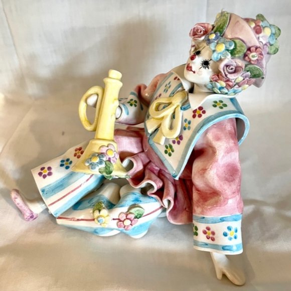 Collectible Vintage Pierrot Clown made in Italy for Gumps San Francisco - Picture 3 of 10